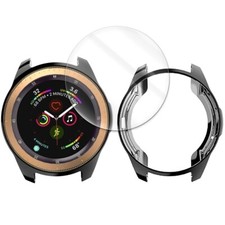 Shatterproof Screen Protector  Case Cover For Samsung Gear S3 Classic SM-R775T