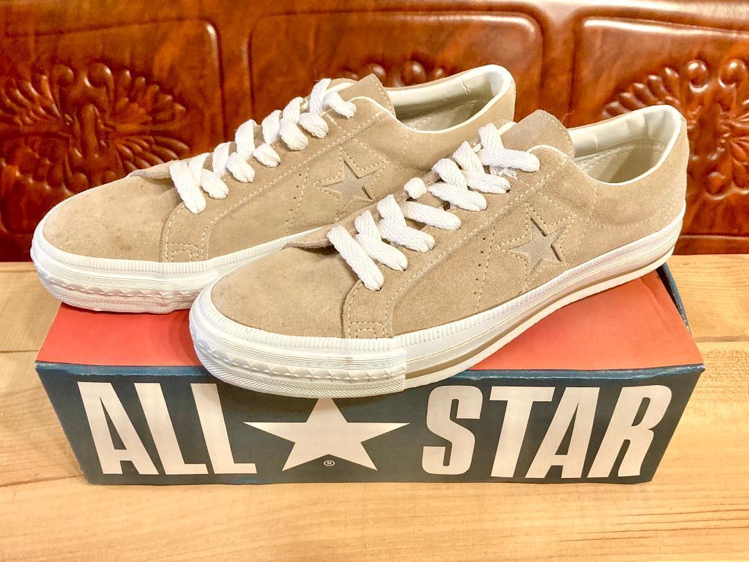 90s USA Converse One Star Suede Beige US7.5 | eBay 90s USA Converse One Star Suede Beige US7.5 | eBay