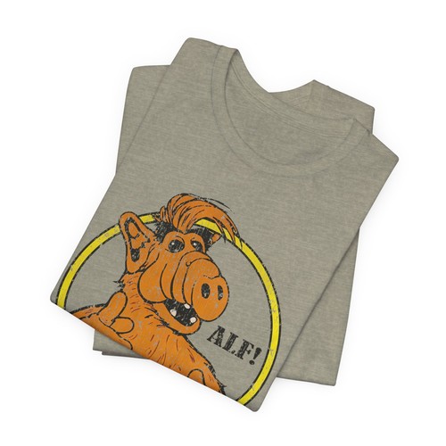 ALF No Problem 80s TV Show Sitcom Alien VTG Retro Premium Blend Graphic T-Shirt - Picture 10 of 16