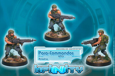 INFINITY New HMG Paracommando Paracommando Para Ariadna Merovingia vCB spTeam