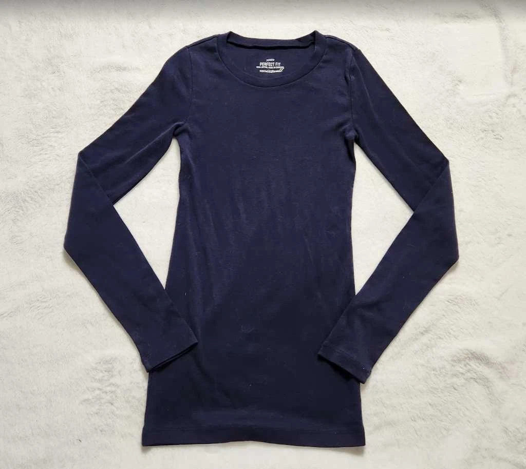 j crew perfect fit long sleeve tee