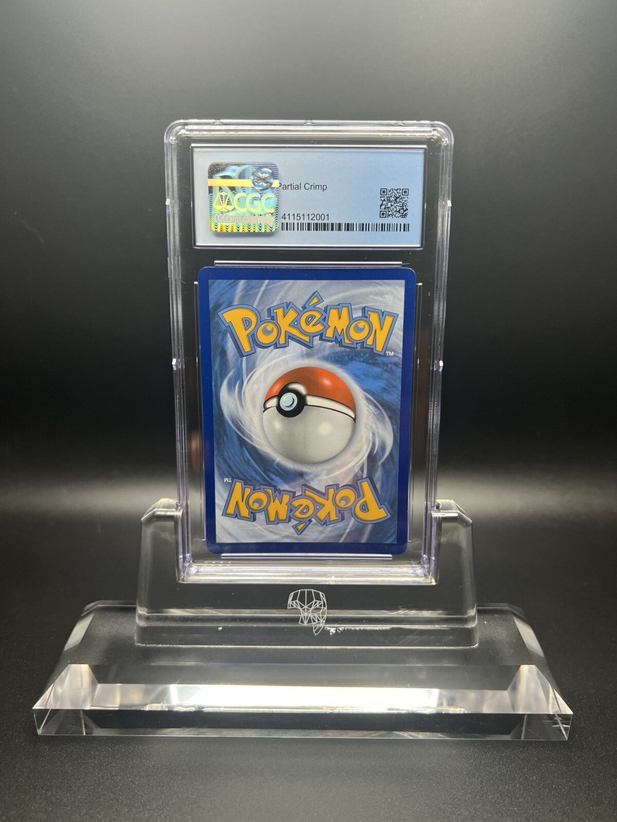 rayquaza vmax alt art cgc 9 mint *error* (partial crimp) | eBay