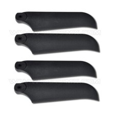 4pz TAROT 600 Elicottero Plastica Coda Rotore Lame per Align Trex 550 600 KIT