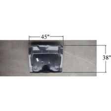 Sherman 697-76 Center Trunk Floor For 1970-1973 Chevy Camaro
