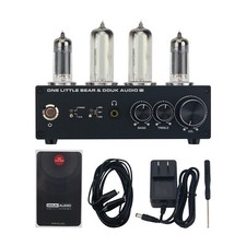 T9 Preamplifier 2x6E2 HiFi Tube Amplifier MM/MC Turntable Microphone Amp w/Power