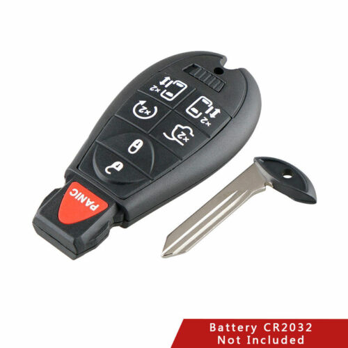 Uncut Keyless Remote Key Fob for Dodge Grand Caravan for M3N5WY783X 7B - Picture 4 of 7