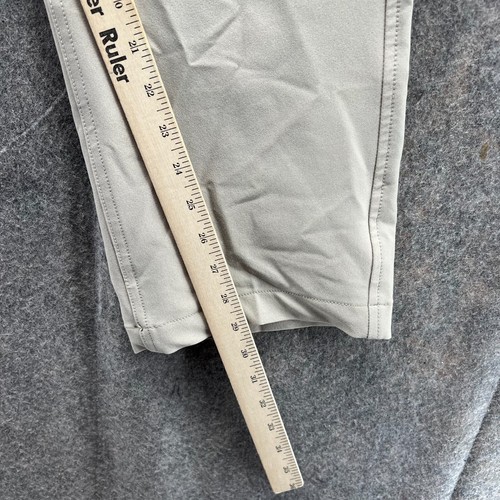 Footjoy Pants Mens 35x32 Khaki Chino Flat Beige Justin Thomas Trouser Stretch - Picture 4 of 14