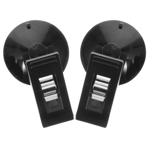 1 Pair Car Photo Holder Suction Cup Car Clamp Memo Holder Car Clip Car Accessory - 第 9/12 張圖片