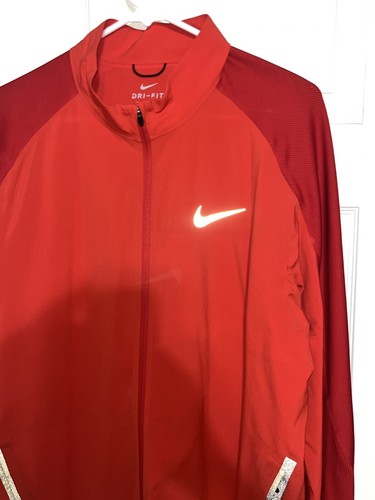 Giacca Nike Tech Sportswear Track Podium Full Zip Tessuto 3M Taglia L Varsity Rosso - Foto 2 di 8