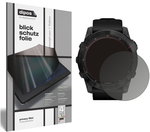 Screen Protector for Garmin Fenix 7 (47 mm) Privacy Filter 4-Way Protection