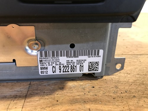 BMW E90 E91 E92 E93 LCI CIC Navi Navigation Radio 9222861 Bj 2009 - Bild 2 von 6