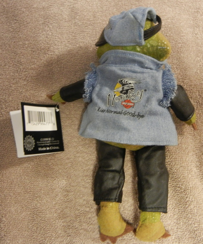 NEW/ TAGS, 1998 HARLEY DAVIDSON "REVIT " BEAN BAG PLUSH VINTAGE - Picture 2 of 2