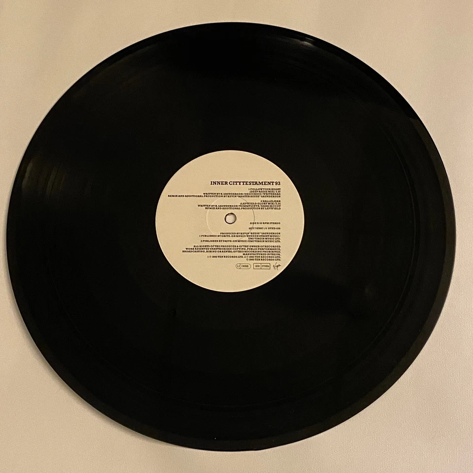 INNER CITY - TESTAMENT 93 * 2 x LP VINYL * VIRGIN - OVED 438 NM - Image 3 of 4