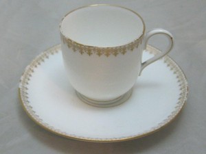 Limoges France Cm 1900 Demite Espresso Coffee Cup Saucer Gold Image Is Loading Limoges France Cm 1900 Demite Espresso Coffee Cup