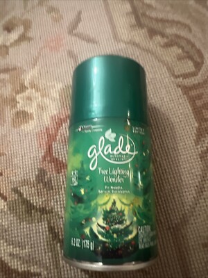 GLADE Automatic Spray Refills TREE LIGHTING WONDER Fir Spruce & Eucalyptus