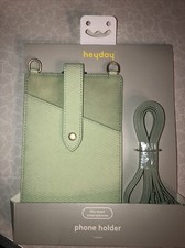 Heyday Phone Holder Crossbody - Mint Green-Fits Most Smartphones