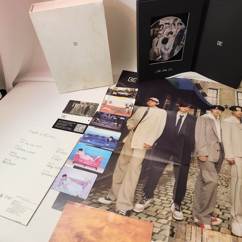 BTS BE 2020 Big-Hit Entertainment Boxed Memorabilia Kit CD, Poster, Cards, Book+ - Picture 2 of 19