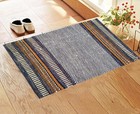 Hallolo Super Soft Microfiber Abstract Moroccan Designer Anti Slip Bathmat