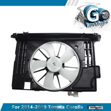 For Toyota Corolla 14-19 Radiator AC Condenser Cooling Fan Assembly TYC623160