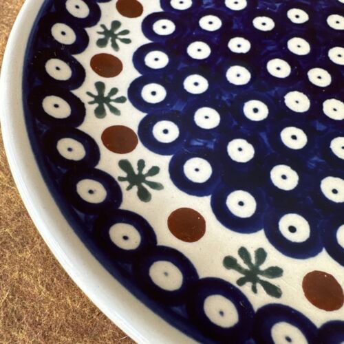 Zakłady Polish Pottery 7-3/4" Salad Plate Boleslawiec Naturę Handmade Poland - Picture 13 of 14