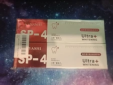 SP-4 Probiotic Toothpaste, Yayashi Toothpaste Ultra Whitening Lot Of 2