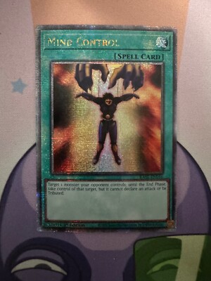 Mind Control RA02-EN046 Quarter Century Secret Rare NM-M 1st Edition