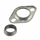 <!--F#f_0-->Set 2'' Exhaust Collector Flange & Donut Flange Header Stainless Steel w/ Gasket<!--F/-->