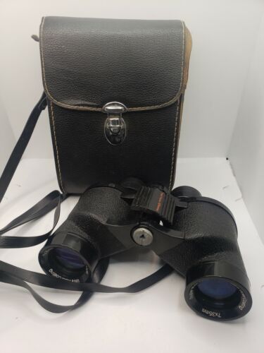  Super Wide Angle 7x35 Binoculars by JC Penney w/case 2148 Ultra Violet - Photo 1/12