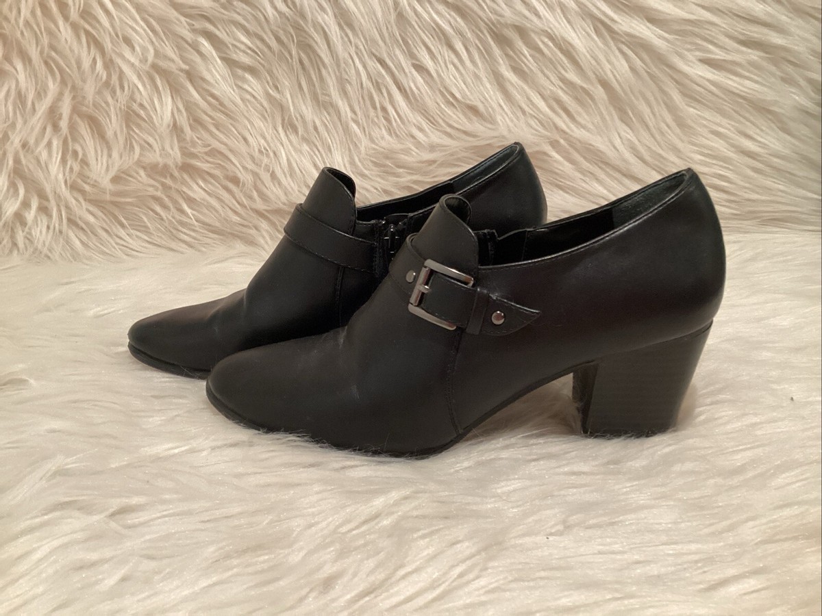 LL Bean Men\'s Black and Brown Slip-On Ankle Boots 8.5Med L.L. Bean Black Comfort Shoes for Women for sale | eBay main image 2