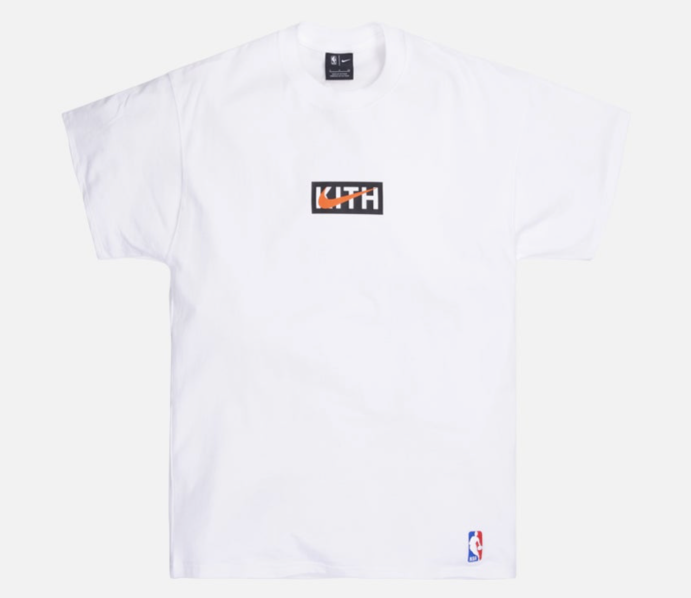 2020 Nike Kith NEW YORK KNICKS BOX LOGO TEE White S