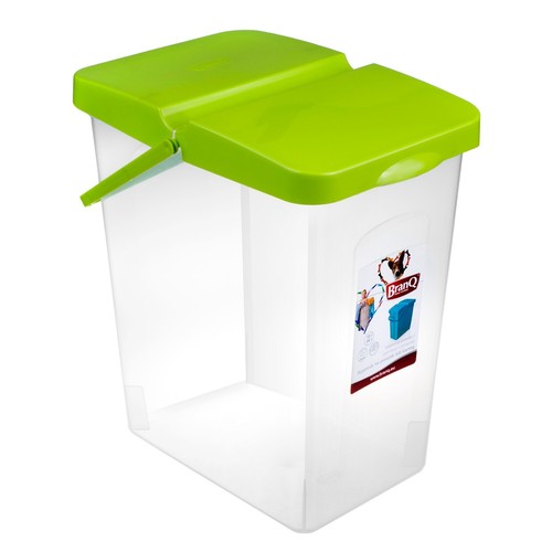 Pulverbehälter Futtercointainer 10Liter Plastikaufbewahrungsbehälter Ordnun Lime - Bild 3 von 3