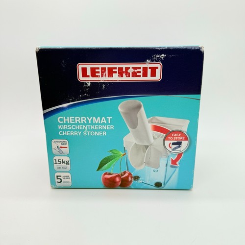 Leifheit Comfort Line Ergonomic Cherry Pitter Stoner High Capacity 15kg Per Hour