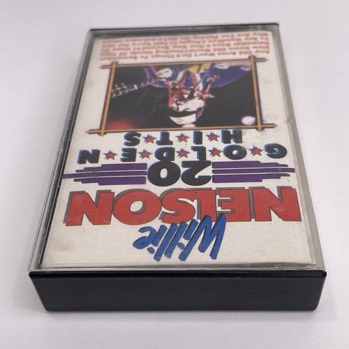 Willie Nelson, 20 Golden Hits (Audio Cassette Tape, 1978) Italy / Italian Import - Picture 6 of 9