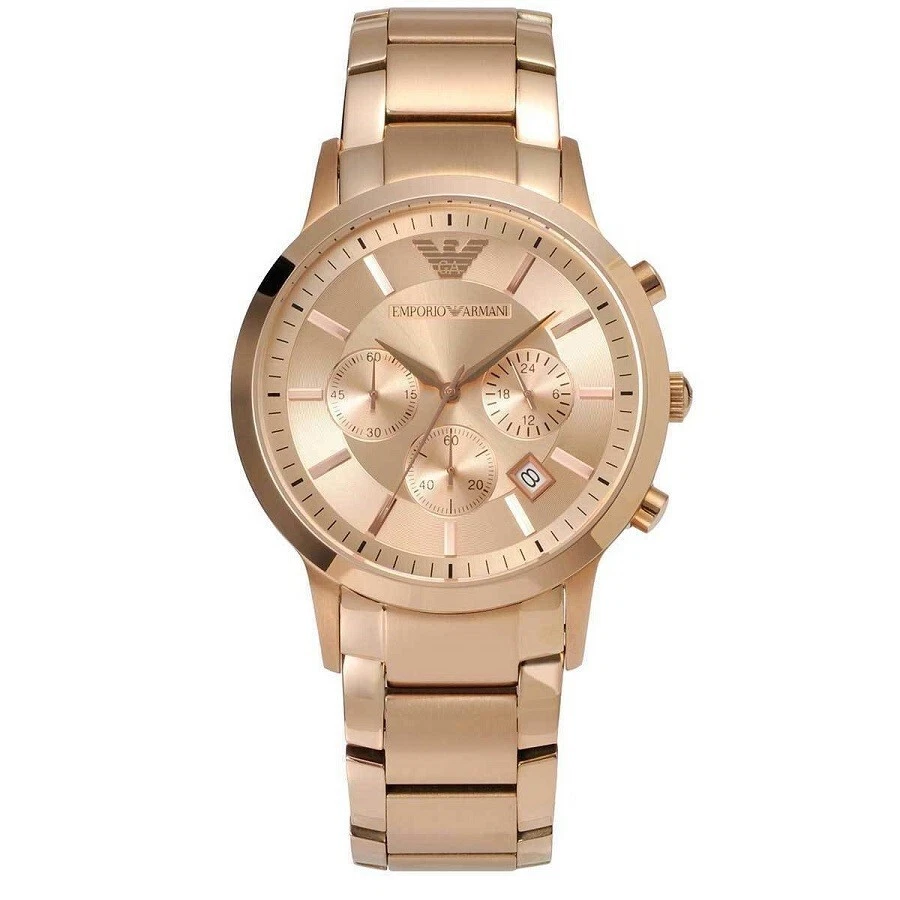 Emporio armani ar2452 rose on sale gold
