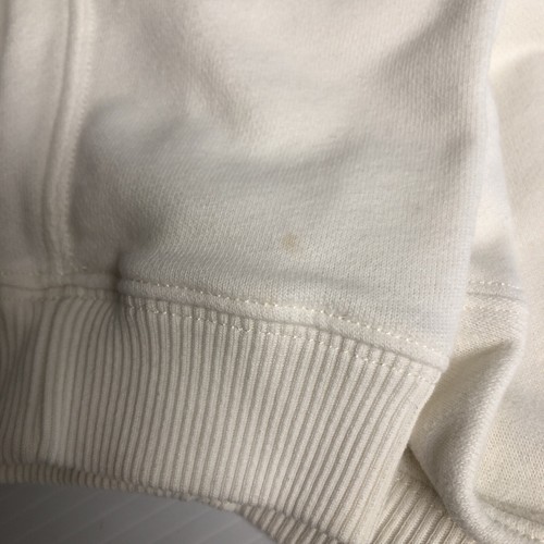 Felpa Abercrombie & Fitch cropped avorio donna taglia small urban casual-difettosa - Foto 11 di 12
