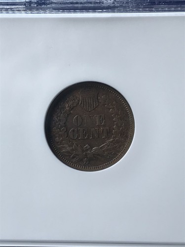 1866 INDIAN HEAD CENT 1c PENNY *NGC XF40 BN EXTREMELY FINE* TOUGH DATE COIN - Picture 4 of 4