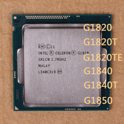 Intel Celeron G1820 G1820T G1820TE G1840 G1840T G1850 LGA 1150 CPU  Processor