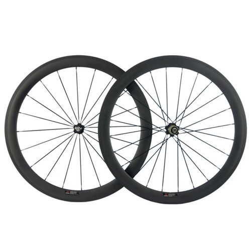 700C Carbon Wheelset Tubular Road Racing Bicycle Wheels 24/38/50/60/88mm Depth - Picture 2 of 17