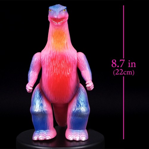 Bullmark Godzilla Pink Plastic Model Image Ver. Soft Vinyl 8.7" Sofubi - Picture 18 of 18
