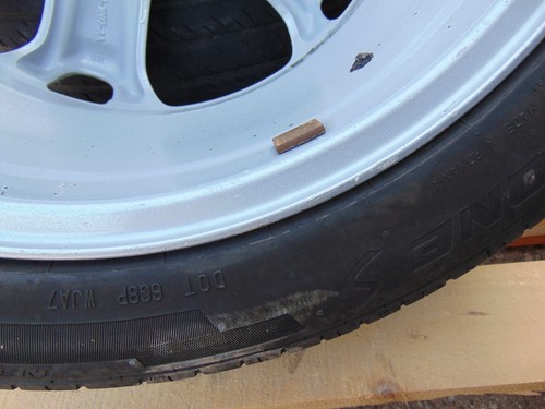Ford Mondeo Alloy wheels tyres 06-14 5x108 235/45/17 5 spoke 7.5Jx17 7S7J1007AA - Picture 6 of 24
