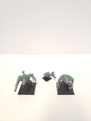 Warhammer Skaven 2 Rattenoger Rat Ogres Ogors + Meutenbändiger Packmaster