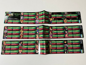 KOF Maximum Impact Regulation "A" Arcade Art Set & Flyer Japan (SNK Neo Geo)