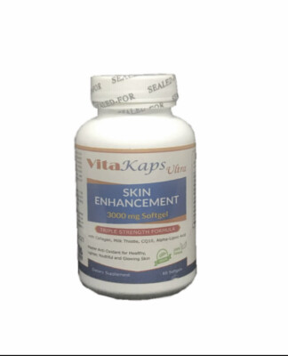 VitaKaps ULTRA.Glutathione 3000 mg+ VIT C+ COLLAGEN (Whitening , Anti-Aging)
