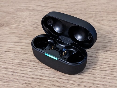 Charging case ONLY Sony WF-1000XM4 wireless headphones Bluetooth earbuds black - Picture 13 of 13