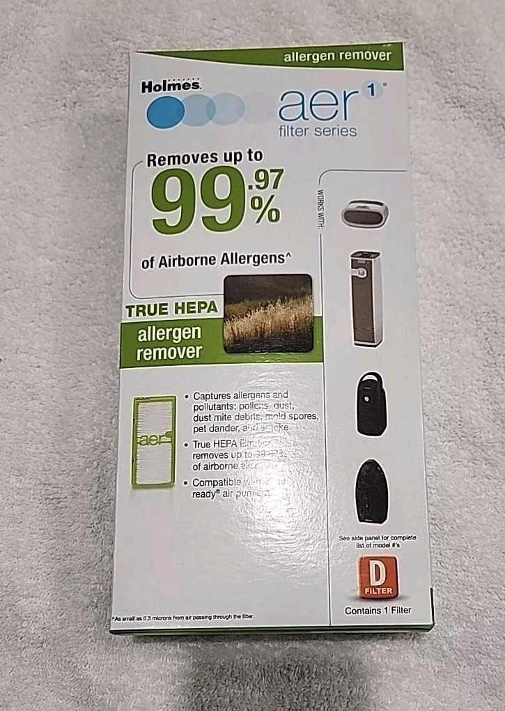 Genuine Holmes aer1 True HEPA Allergen Remover Air Purifier Filter HAPF300AH D