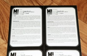 FM Towns Marty / NEC PC-FX PC-Eingine / Fujitsu / Lorne Lanning Rare Card Set 