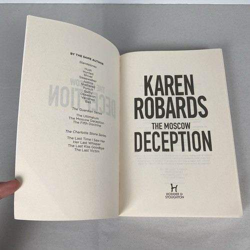 The Moscow Deception By Karen Robards Fiction Large Paperback Book - Picture 3 of 9