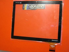 VETRO+TOUCH SCREEN per CLEMPAD CLEMENTONI XL 2014 4.4 8" 13697 DISPLAY NERO