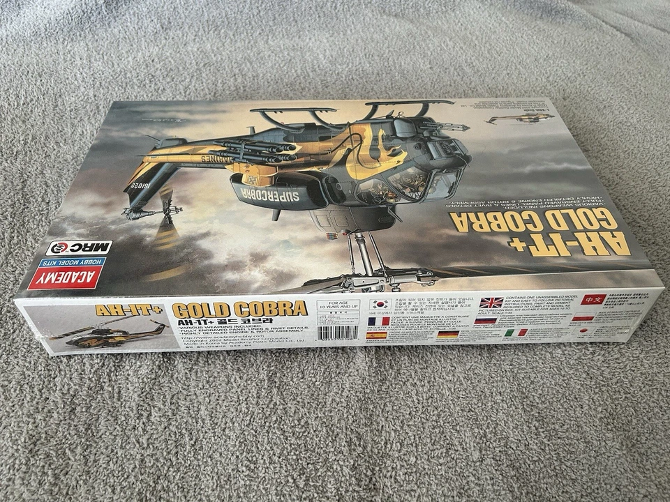 AH-IT+ Gold Cobra Academy Hobby Model Kits MRC 161022  - Image 4 of 4