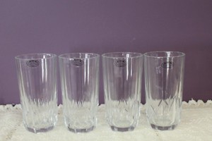 SET OF 4 X 8 OZ. HOME ESSENTIALS BEVERAGE GLASSES | eBay